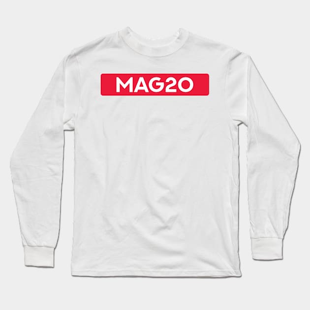 Kevin Magnussen 20 - Driver Tag #3 Long Sleeve T-Shirt by GreazyL